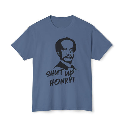 Vintage Sitcom Inspired Unisex T-shirt, Shut Up H*nky Tee, Retro TV Show Shirt, Classic 70s Comedy Apparel, Gift for Sitcom Fans