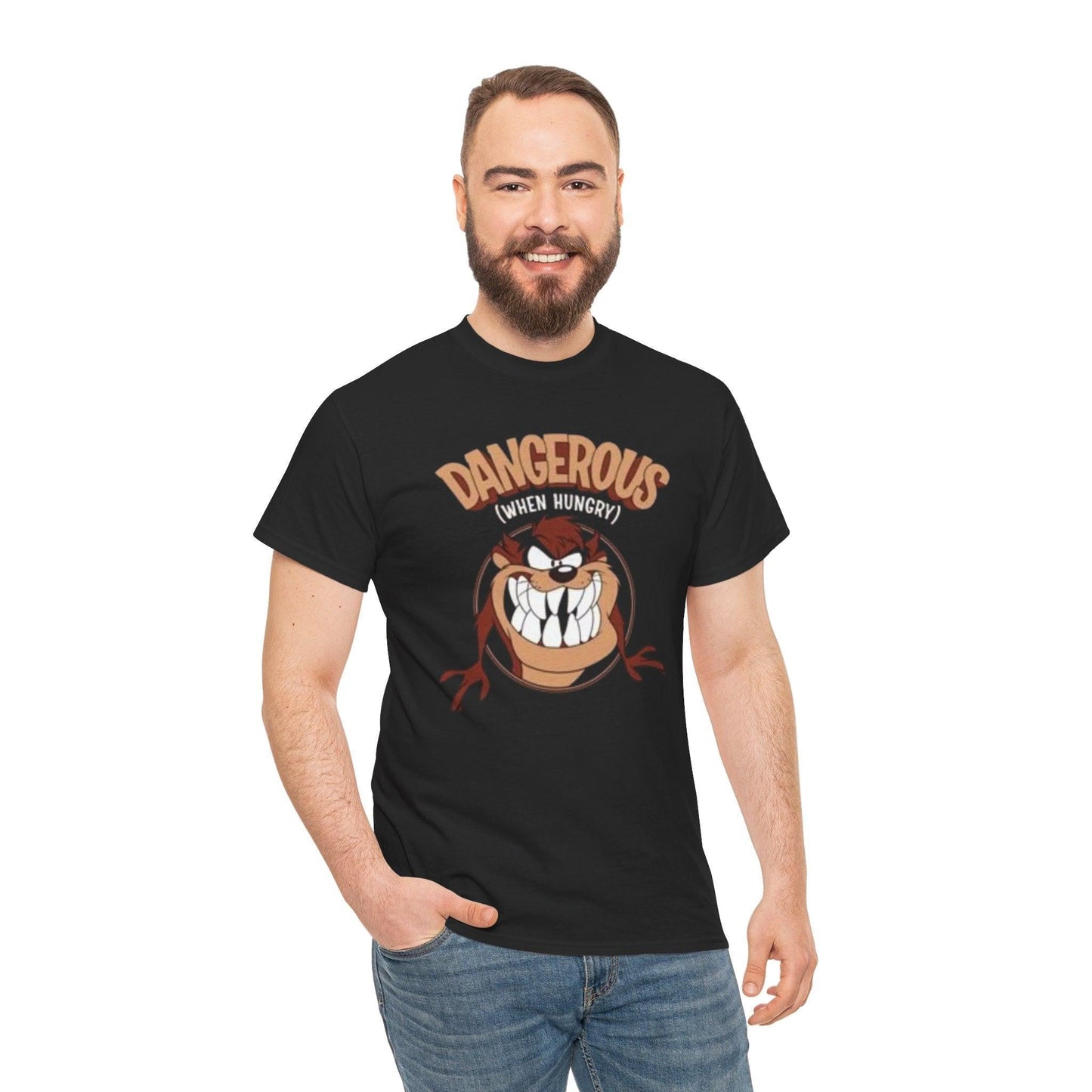 Funny Foodie Unisex Tee, Snack Lover T-Shirt, Hangry Graphic Shirt, Sarcastic Humor Top, Novelty Gift Apparel, Captain Caveman Apparel
