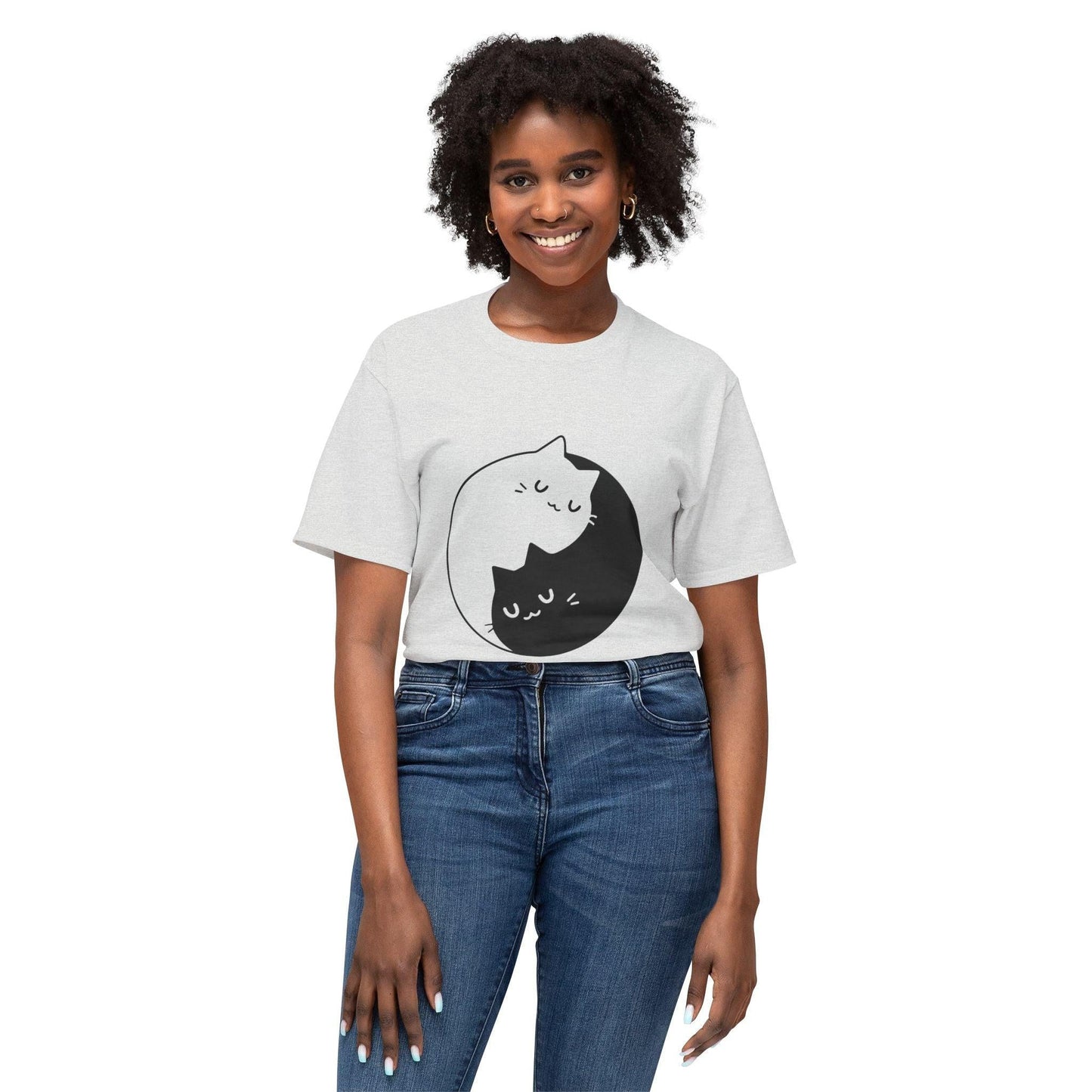 Cat Yin and Yang T-shirt