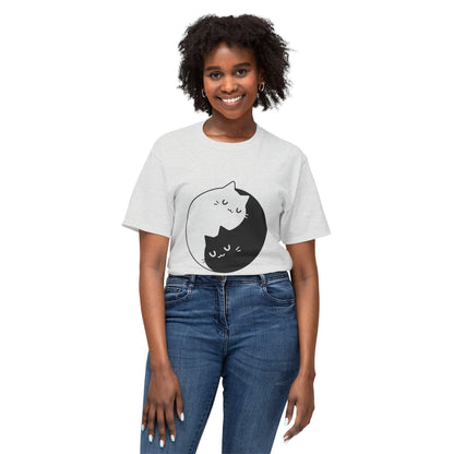 Cat Yin and Yang T-shirt