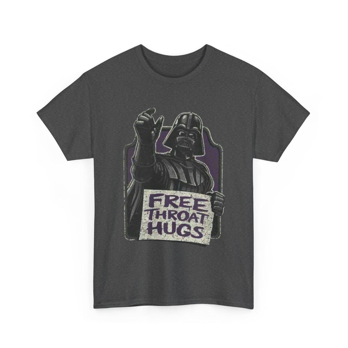Star Wars Darth Vader Free Throat Hugs Unisex Tee Shirt, Dark Side Fan Gift, Sci-Fi Movie Lover Shirt, Galatic Empire Tee, May the Force Be