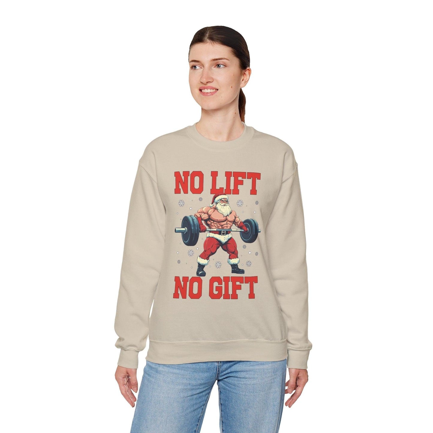 Santa No Lift No Gift Sweatshirt