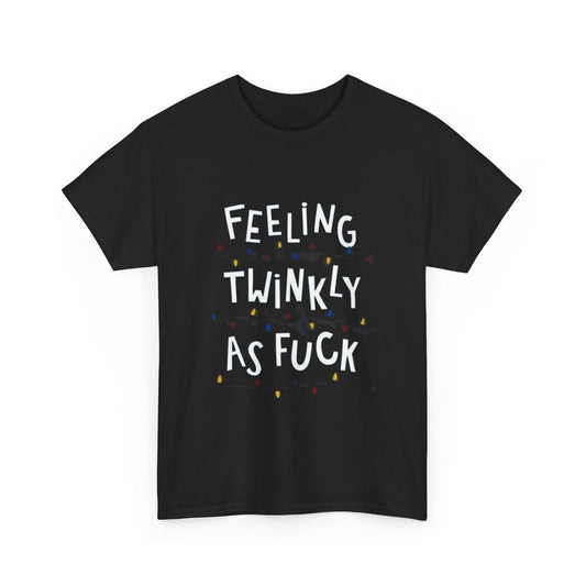 Feeling Twinkly Unisex Tee - Fun Graphic Cotton T-Shirt for Parties, Casual Wear, Gifts, Celebrations, Humor Apparel