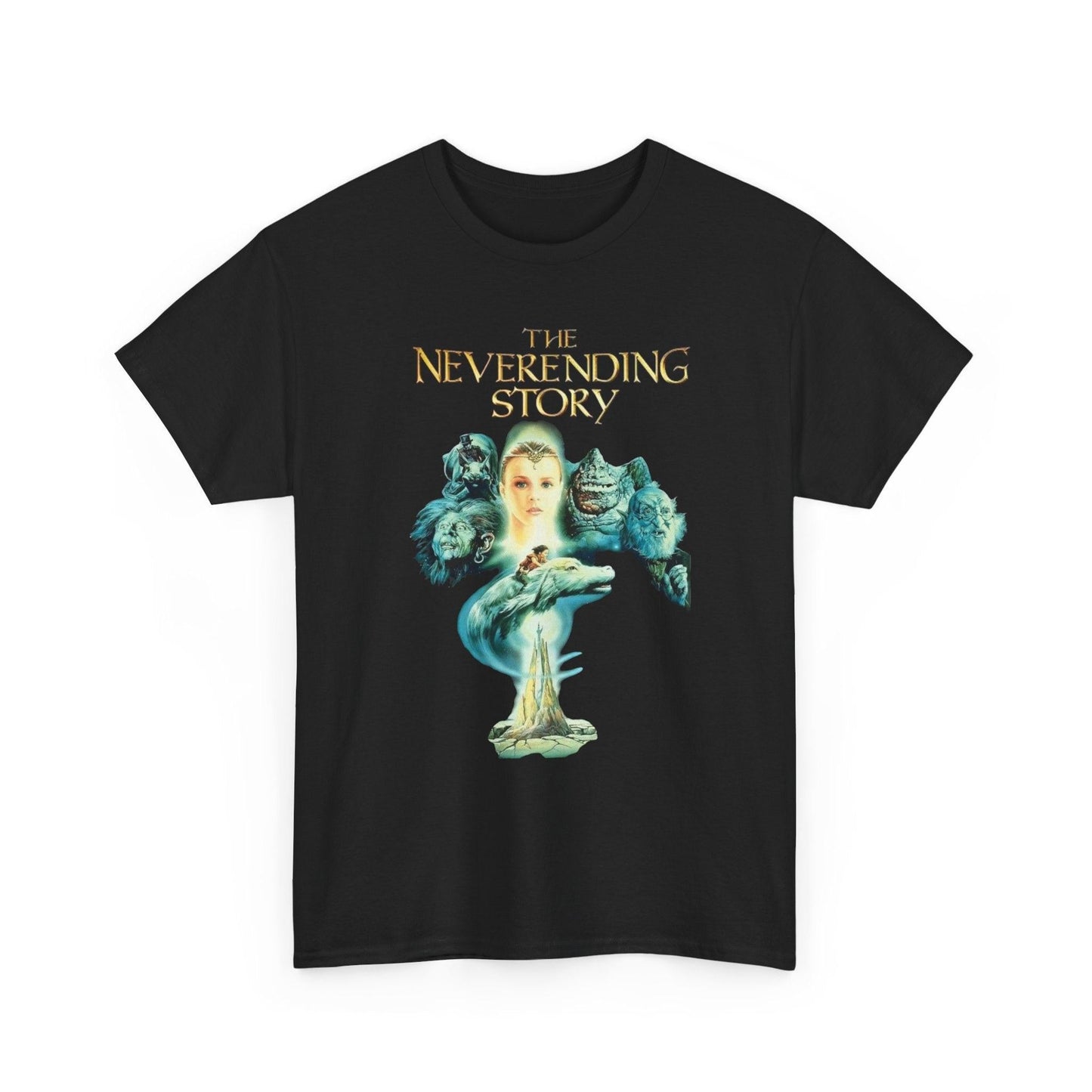 Neverending Story Unisex Tee, Graphic Print Tshirt, Book Lover Gift, Novel Inspired Clothing, Literary Apparel