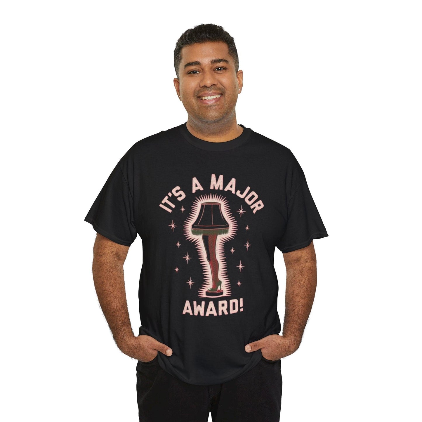 Christmas Leg Lamp T-Shirt | A Christmas Story Movie Ornament Icon Tee