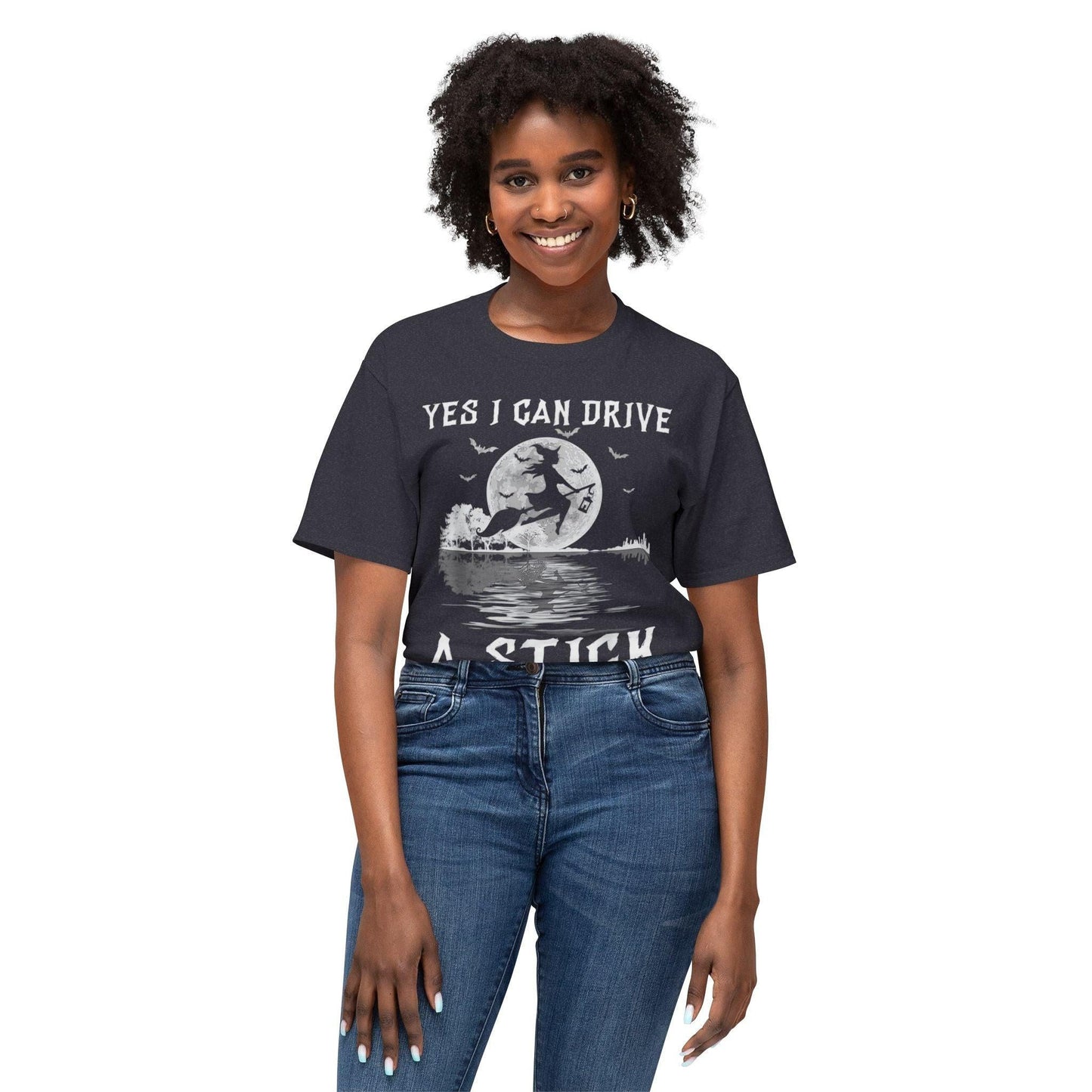 Witchy T-shirt - Yes, I Can Drive a Stick