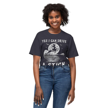 Witchy T-shirt - Yes, I Can Drive a Stick