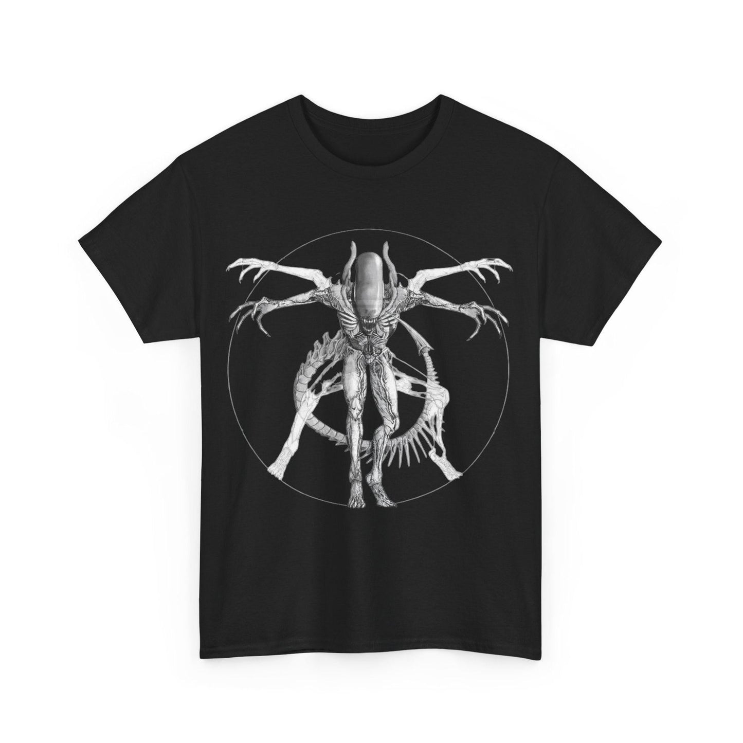 Xenomorph Anatomy Unisex Tee, Sci-Fi T-Shirt, Alien Lover Gift, Horror Movie Graphic Shirt, Geeky Apparel