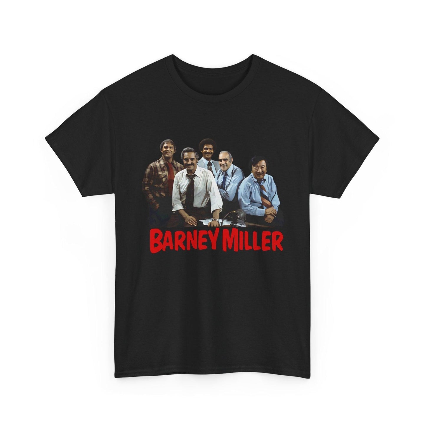 Barney Miller Retro TV Show T-Shirt, 70s Sitcom Tee, Vintage Police Comedy Shirt, Funny NYPD Detective Gift