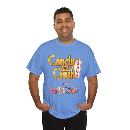 Candy Crush Front and Back Design T-Shirt, Unisex Shirt, Colorful Tee, Graphic Tee, Candy Lover Gift, Fun Tee, Vibrant Shirt