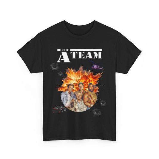 A-Team Unisex Tee, Vintage Graphic T-Shirt, 80s Retro Cotton Shirt, Classic TV Show Top, Pop Culture Wear, Gift for Fans