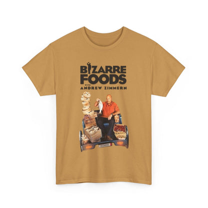 Bizarre Foods Andrew Zimmern T-Shirt, Unisex Shirt, Foodie Gift, Travel Lover Tee, Unique Graphic Tee, Food Show Fan Apparel
