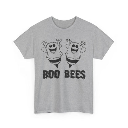 Boo Bees Halloween Tee, Funny Ghost T-Shirt, Unisex Cotton Tee, Spooky Season Apparel, Halloween Party Shirt, Unique Gift Idea