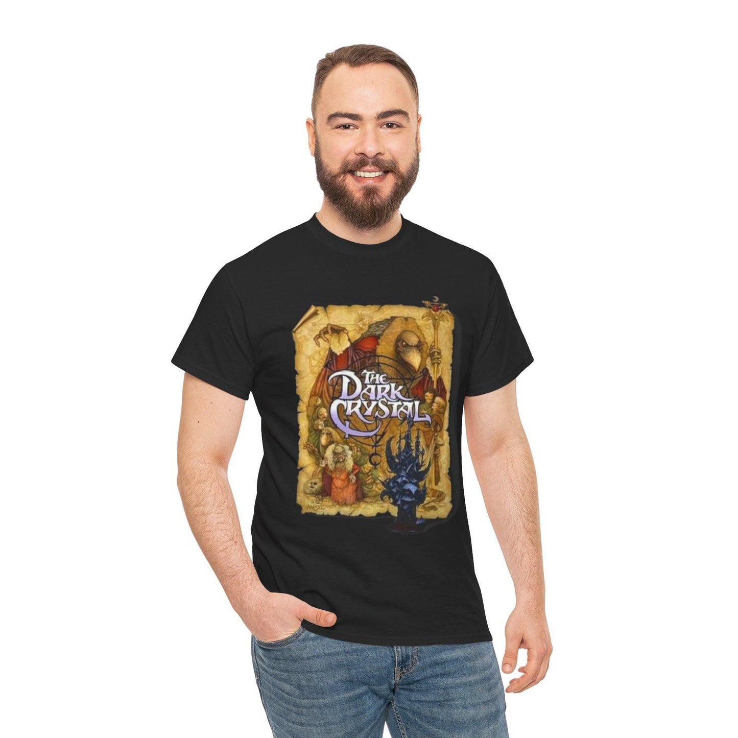 Dark Crystal Movie Unisex Tee, Jim Henson T-Shirt, Skeksis Lovers Shirt, Fantasy Film Apparel, Gelfling Gift, Retro 80s Movie Top