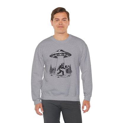 Bigfoot and Alien Sweatshirt