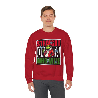 Grinch Straight Outta Whoville Sweatshirt