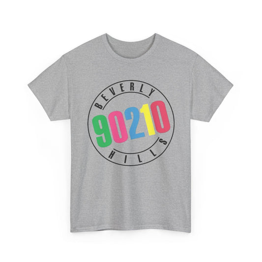Vintage 90s Beverly Hills 90210 T-Shirt - Retro Neon TV Show Graphic Tee - Unisex Soft Cotton