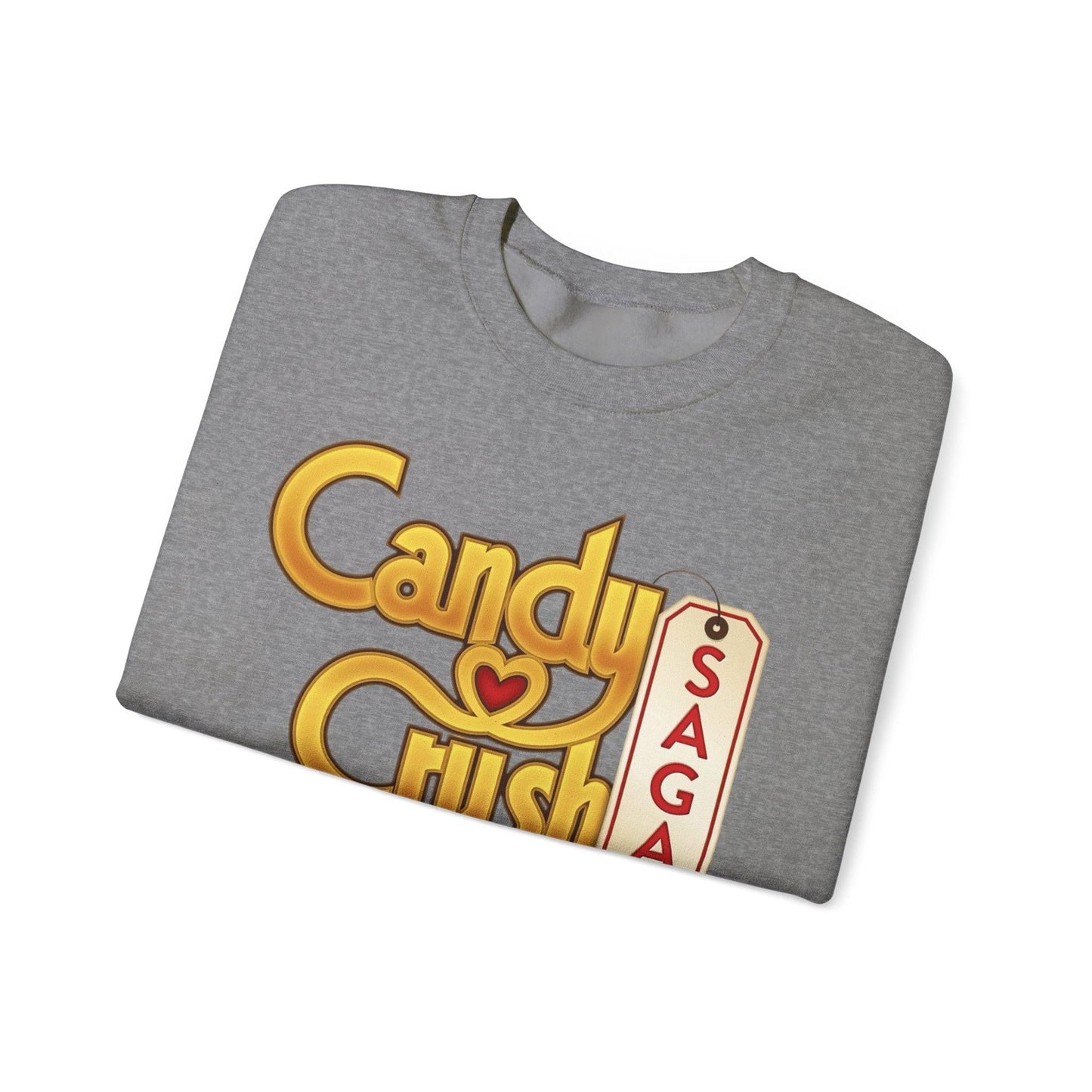 Candy Crush Front and Back Design Sweatshirt, Colorful Jumper, Fun Pullover, Sweet Treat Apparel, Cozy Top