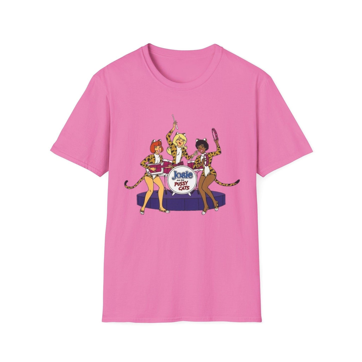 Retro Band T-Shirt, Music Lover Tee, Vintage Cartoon Shirt, Graphic Tee, Comic Book Fan Gift, Josie and the Pussycats Shirt