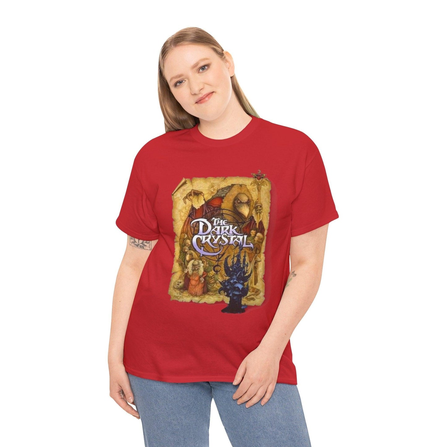 Dark Crystal Movie Unisex Tee, Jim Henson T-Shirt, Skeksis Lovers Shirt, Fantasy Film Apparel, Gelfling Gift, Retro 80s Movie Top