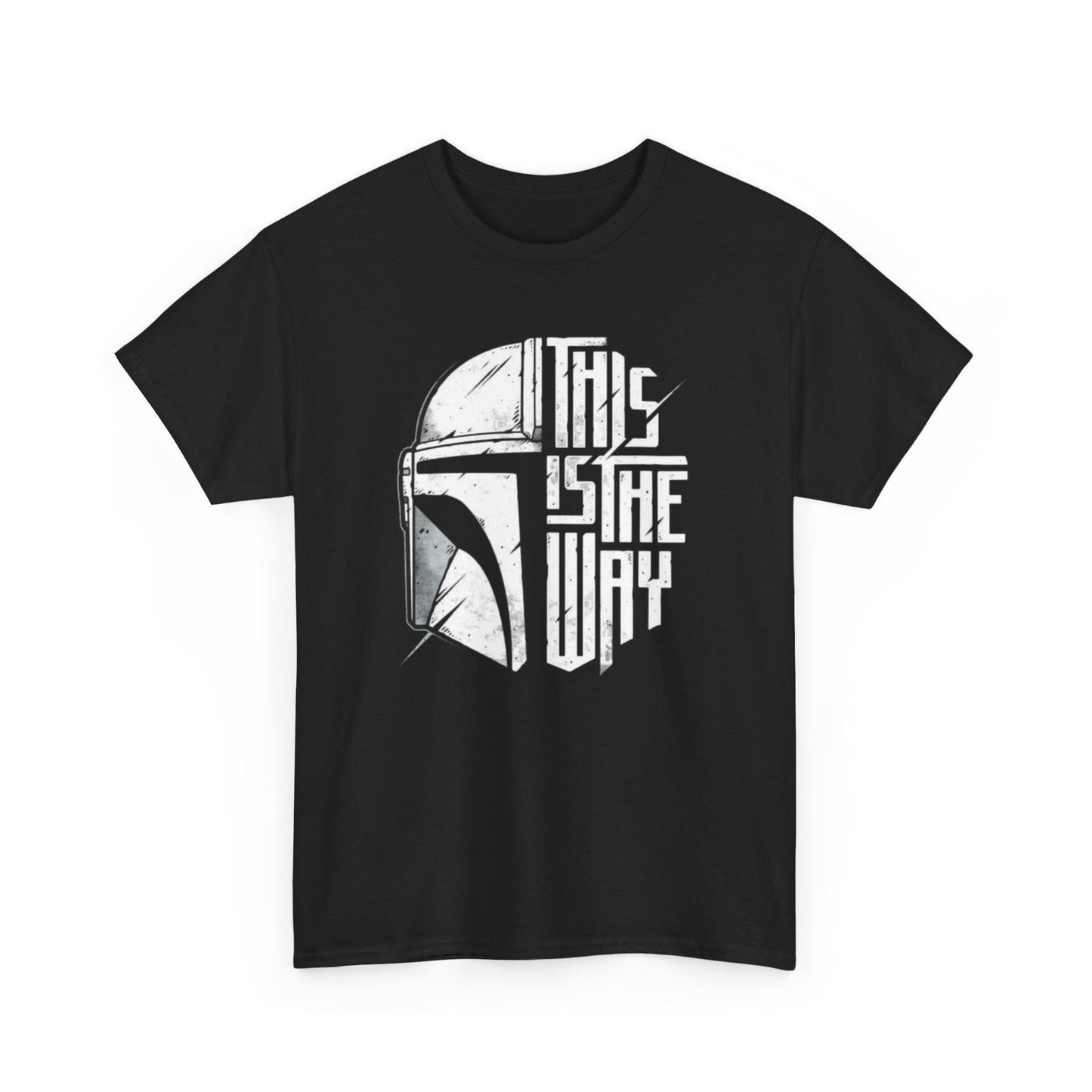 Mandalorian Tee, Star Wars Shirt, This is the Way T-Shirt, Geek Gift, Galaxy Far Far Away Clothing, Sci-Fi Apparel
