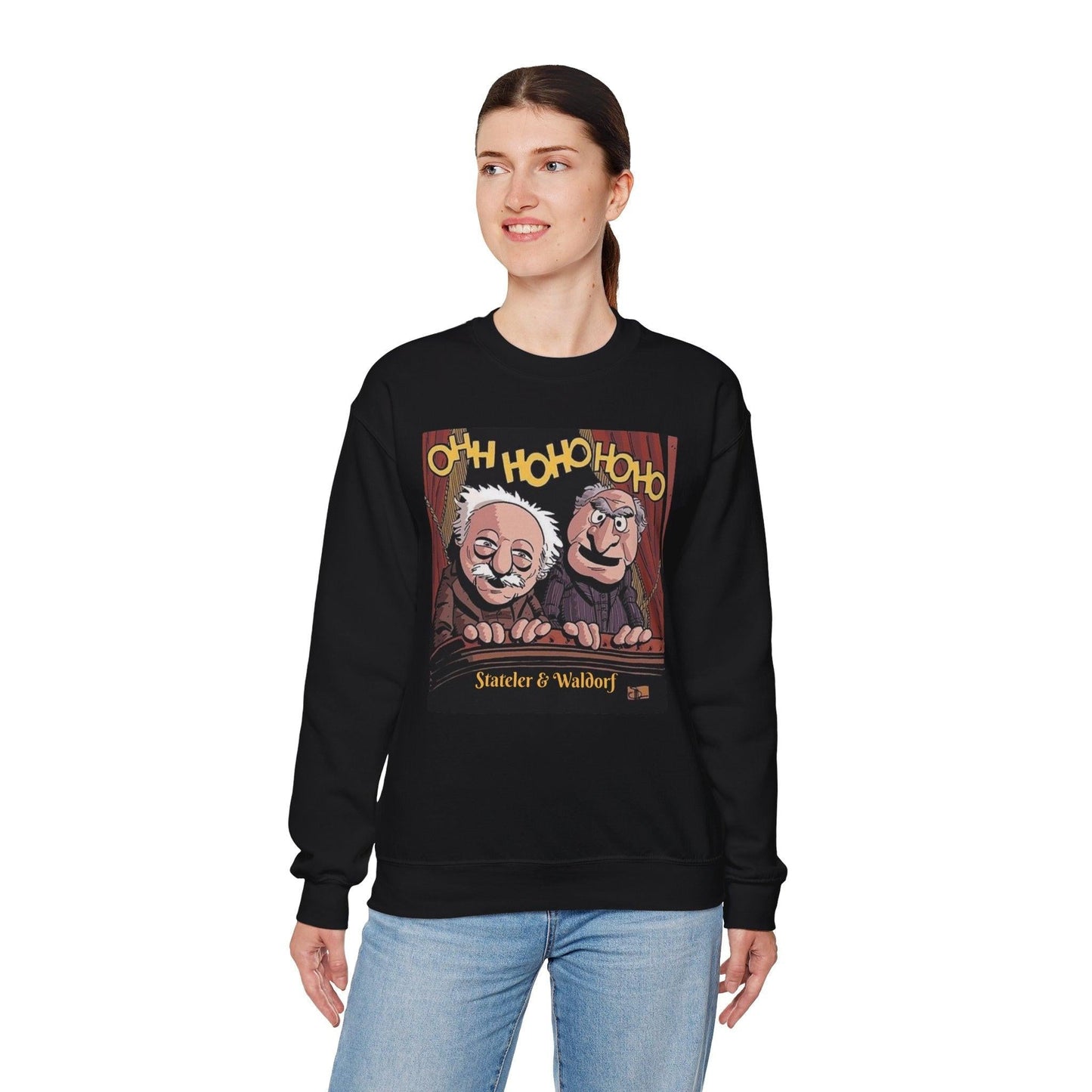 Statler and Waldorf Sweatshirt, Muppets Fan Gift, Comedy Duo Sweatshirt , Funny Cartoon Characters Top, Vintage TV Show Apparel