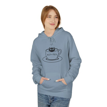 Cat Lover Soft Fleece Hoodie, Cute Animal Graphic Sweatshirt, Pet Owner Gift,