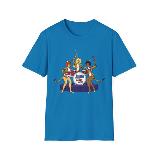 Retro Band T-Shirt, Music Lover Tee, Vintage Cartoon Shirt, Graphic Tee, Comic Book Fan Gift, Josie and the Pussycats Shirt