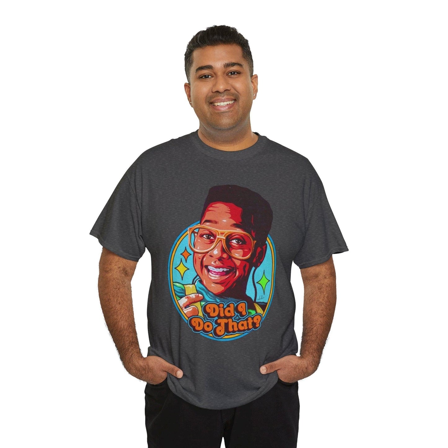 Urkel 'Did I do that' T-Shirt, Retro 90s TV Show Tee, Funny Sitcom Quote Top, Vintage Inspired Clothing, Hipster Hip Hop Shirt, Gift for