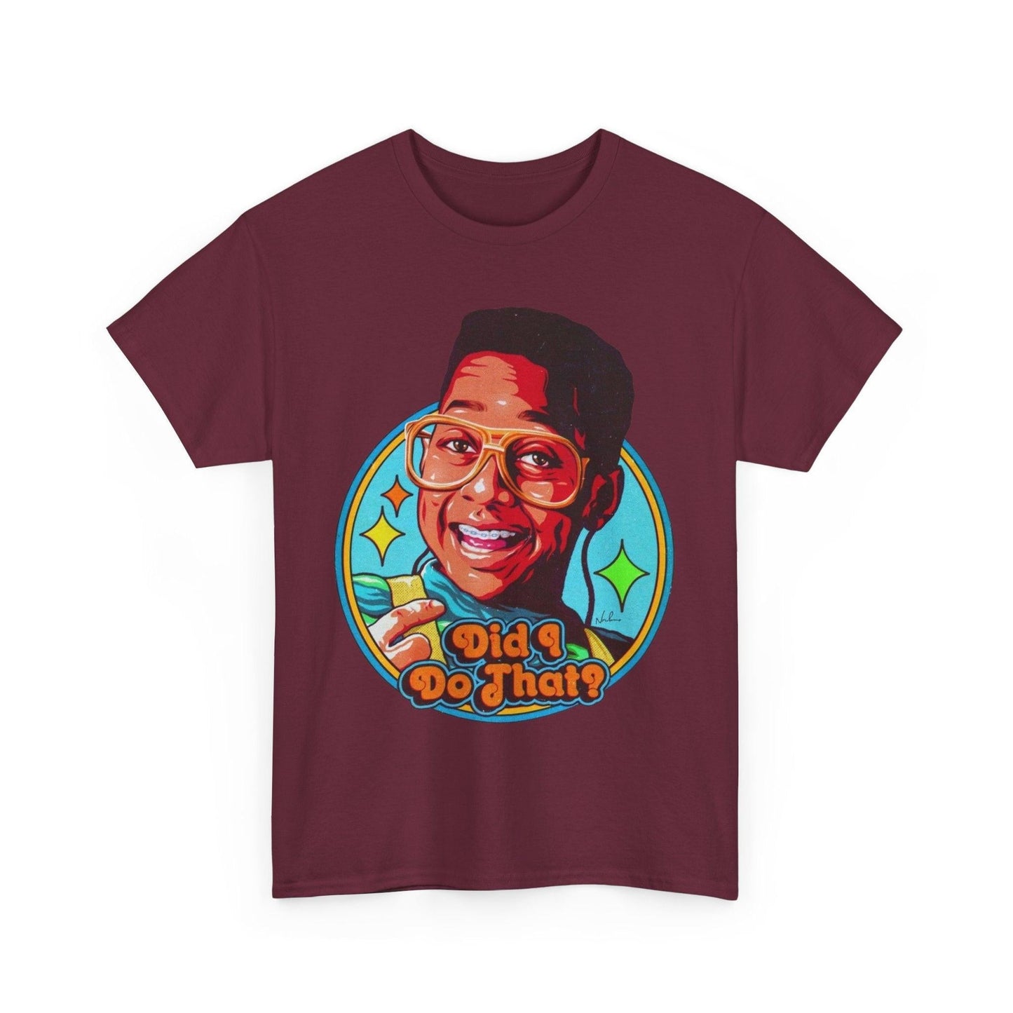 Urkel 'Did I do that' T-Shirt, Retro 90s TV Show Tee, Funny Sitcom Quote Top, Vintage Inspired Clothing, Hipster Hip Hop Shirt, Gift for