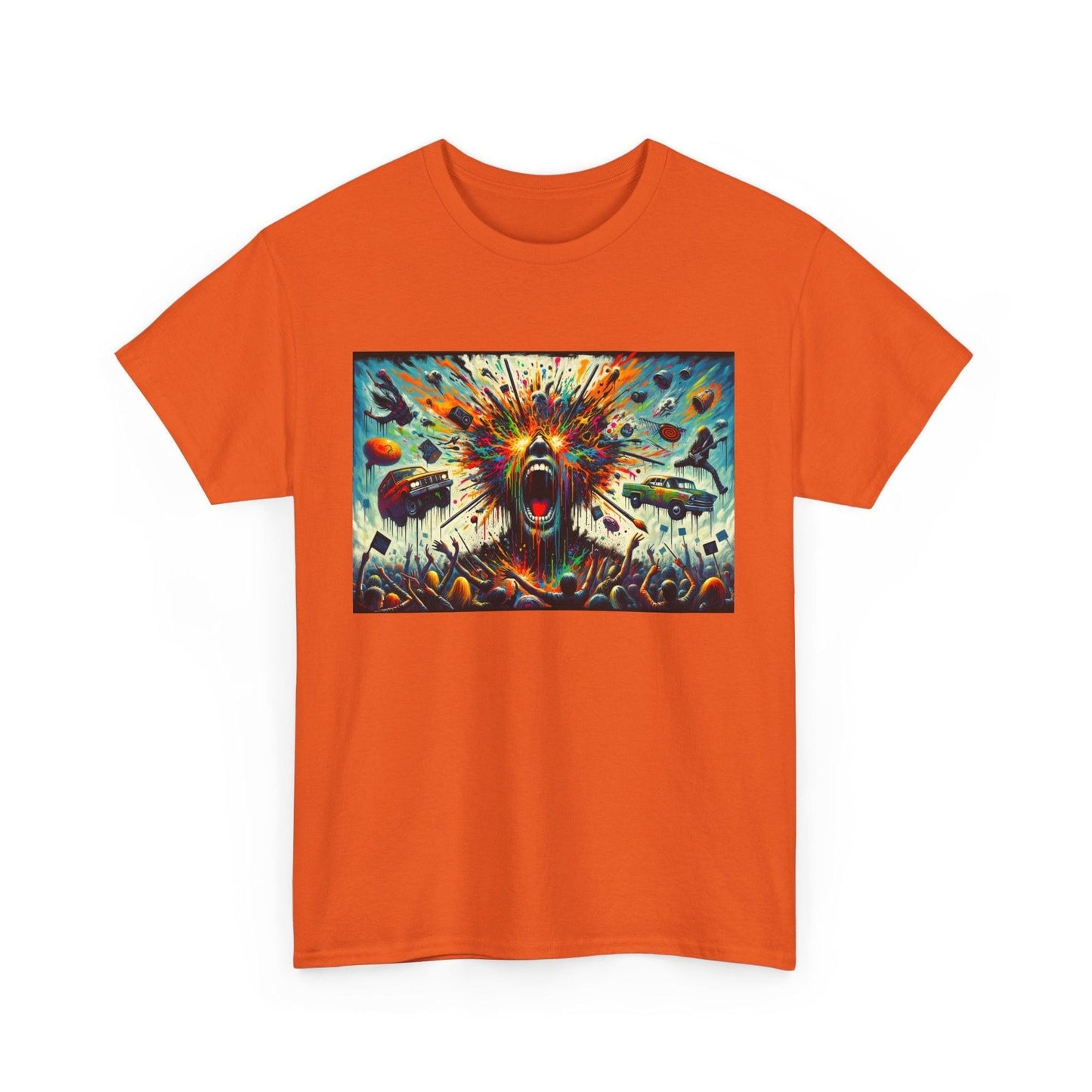 Grunge Grandeur Unleashed Tee, Raw Rebellious Vision Shirt, Edgy Graphic Tee, Alternative Fashion Top, Punk Rock Style T-Shirt, Retro Grunge