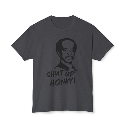 Vintage Sitcom Inspired Unisex T-shirt, Shut Up H*nky Tee, Retro TV Show Shirt, Classic 70s Comedy Apparel, Gift for Sitcom Fans