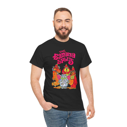 The Banana Splits T-Shirt, Vintage Retro Tee, 70s Cartoon Graphic Shirt, Unisex Heavy Cotton Top, Funny Gift for TV Show Fans