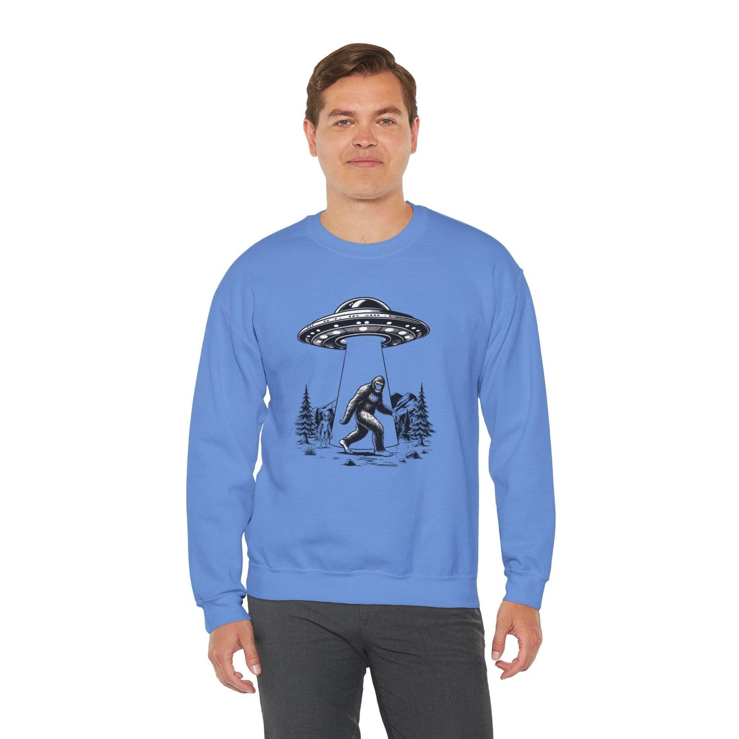 Bigfoot and Alien Sweatshirt