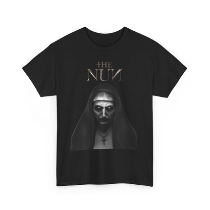 The Nun Unisex Tee, Horror Movie Shirt, Scary Film Fan, Halloween T-Shirt, Creepy Graphic Top