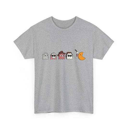 Retro Gaming Unisex Tee, Pac-Man Ghosts Graphic T-Shirt, Gamer Gift, Vintage Style, Fun Casual Wear, Nostalgic Apparel