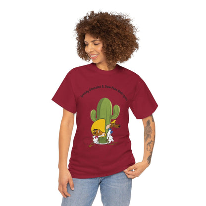 Speedy Gonzales & Slowpoke Rodriguez Tee, Cartoon Duo T-Shirt