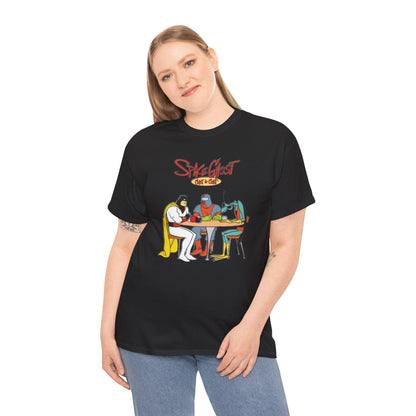 Space Ghost Coast to Coast Unisex Tee, Galaxy Cartoon Graphic T-Shirt, Adult Novelty Shirt, Retro TV Show Fan Gift, Cosmic Theme Apparel