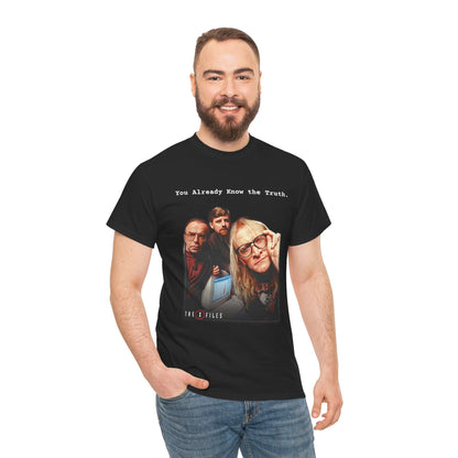 The Lone Gunmen X-Files Tee Shirt, Graphic Tee, Unisex Tshirt, Sci-Fi Gift, Geek Wear, Conspiracy Theory Clothing