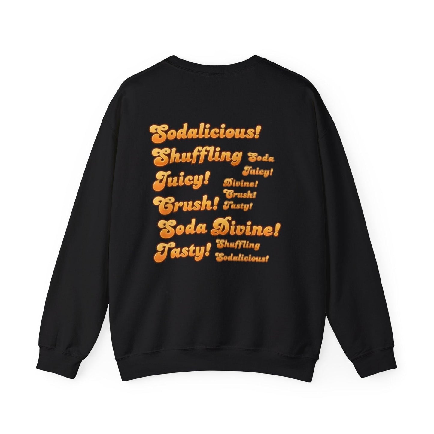 Candy Crush Front and Back Design Sweatshirt, Colorful Jumper, Fun Pullover, Sweet Treat Apparel, Cozy Top
