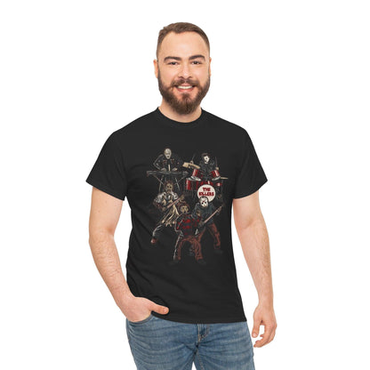 Horror Movie Fan Tee, Freddy Kruegar and Friends Shirt, Halloween Graphic T-Shirt, Scary Movie Lover Gift, Horror Movie Marathon