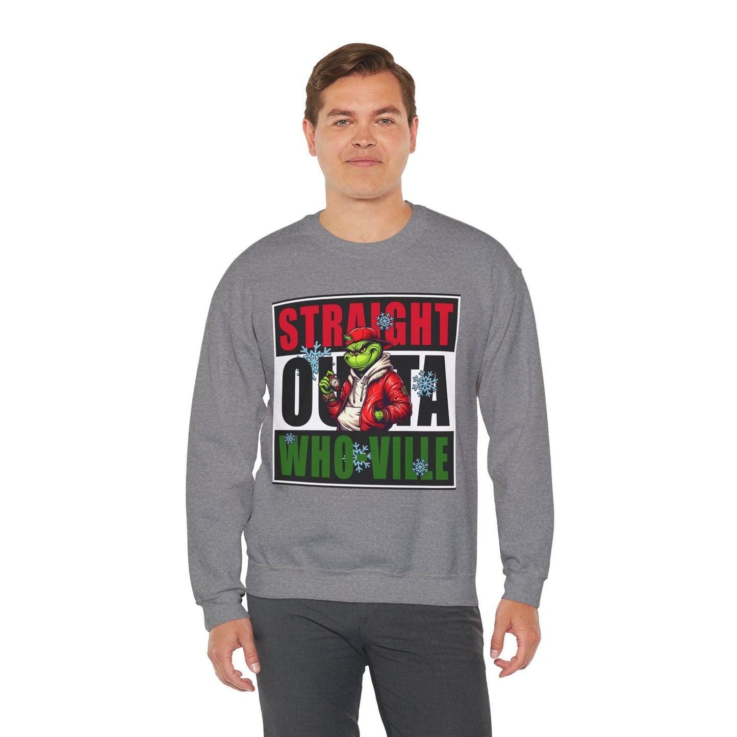 Grinch Straight Outta Whoville Sweatshirt