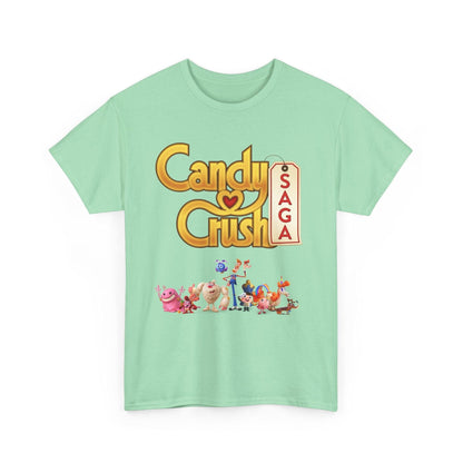 Candy Crush Front and Back Design T-Shirt, Unisex Shirt, Colorful Tee, Graphic Tee, Candy Lover Gift, Fun Tee, Vibrant Shirt