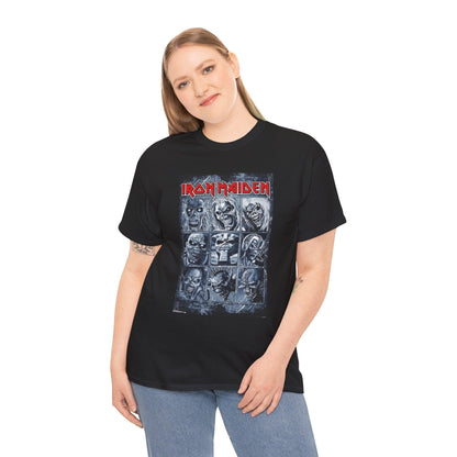 Iron Maiden Band Unisex Heavy Cotton Tee Shirt for Music Lovers, Rock Concert Fans, Heavy Metal Enthusiasts - Graphic Tee, Concert Shirt,
