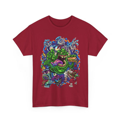 Ghostbusters Ghosts and Ghouls Tee, Halloween Shirt, Spooky Unisex T-Shirt, Scary Movie Fan Gift, Paranormal Activity Top, Halloween Apparel