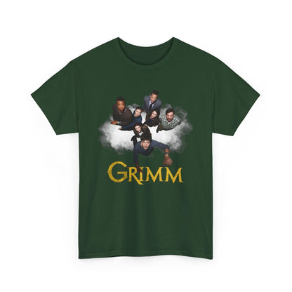 Grimm Unisex Tee, Classic Cotton Shirt, Fantasy Lover Gift, Minimalist Graphic Tee, Unisex Graphic Shirt, TV Show Fan Shirt,
