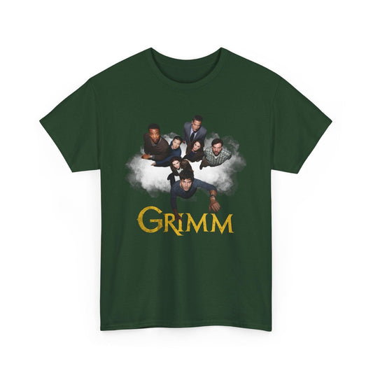 Grimm Unisex Tee, Classic Cotton Shirt, Fantasy Lover Gift, Minimalist Graphic Tee, Unisex Graphic Shirt, TV Show Fan Shirt,