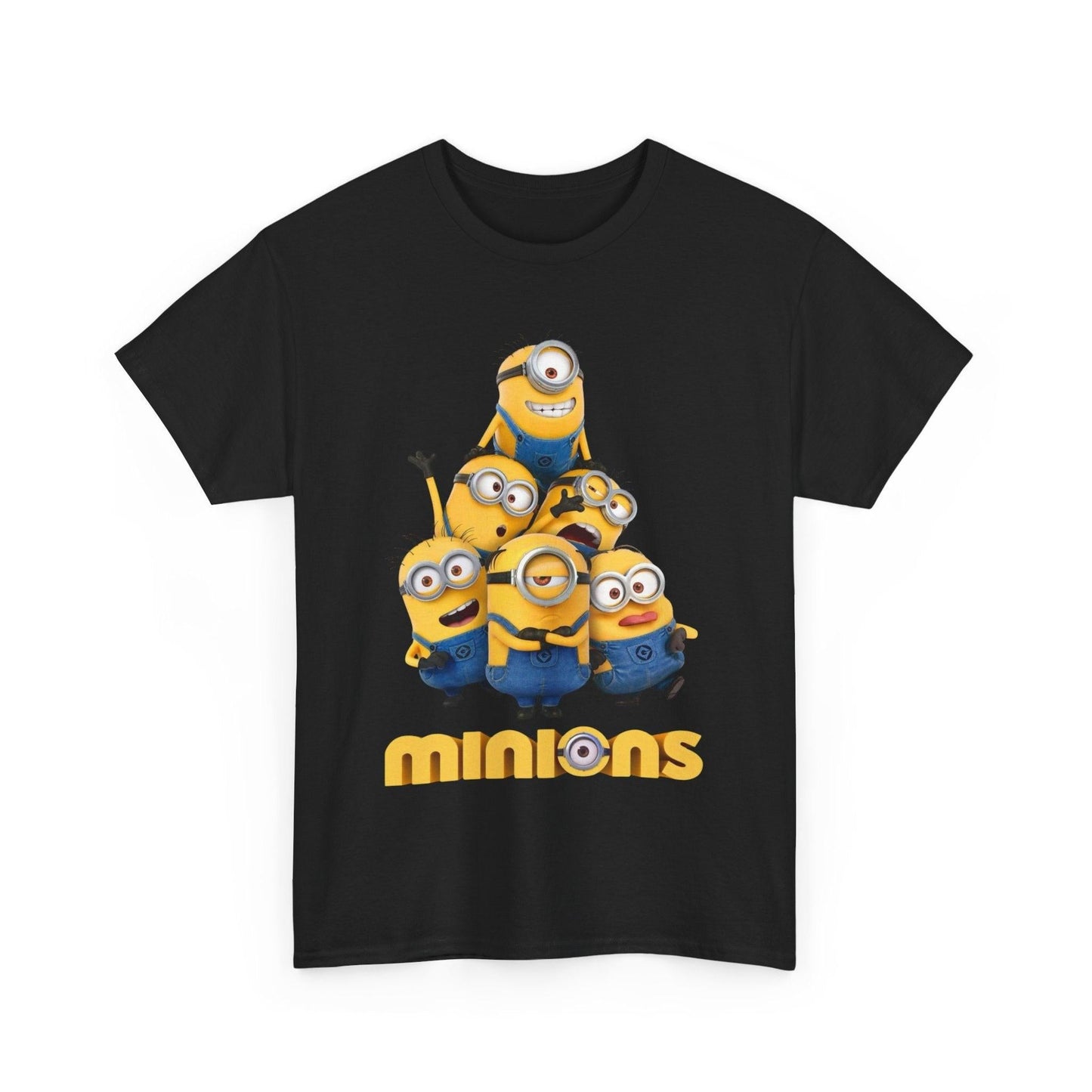 Minions Graphic Tee, Despicable Me Shirt, Cartoon Character T-Shirt, Funny Movie Tee, Unisex Cotton Top