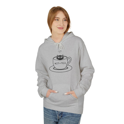 Cat Lover Soft Fleece Hoodie, Cute Animal Graphic Sweatshirt, Pet Owner Gift,
