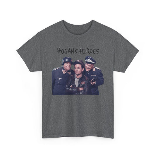 Vintage Hogan's Hero Unisex Heavy Cotton Tee Shirt, TV Show Fan Gift, Retro Military Comedy Apparel, Classic War Series TShirt, Soldier